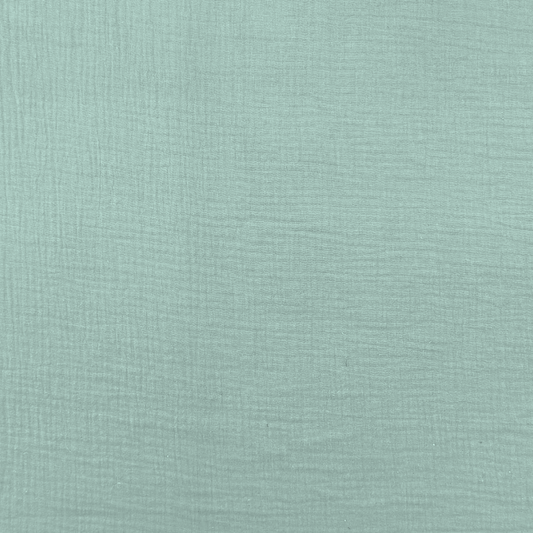 Summer Muslin Duck Egg - Ragland Fabrics