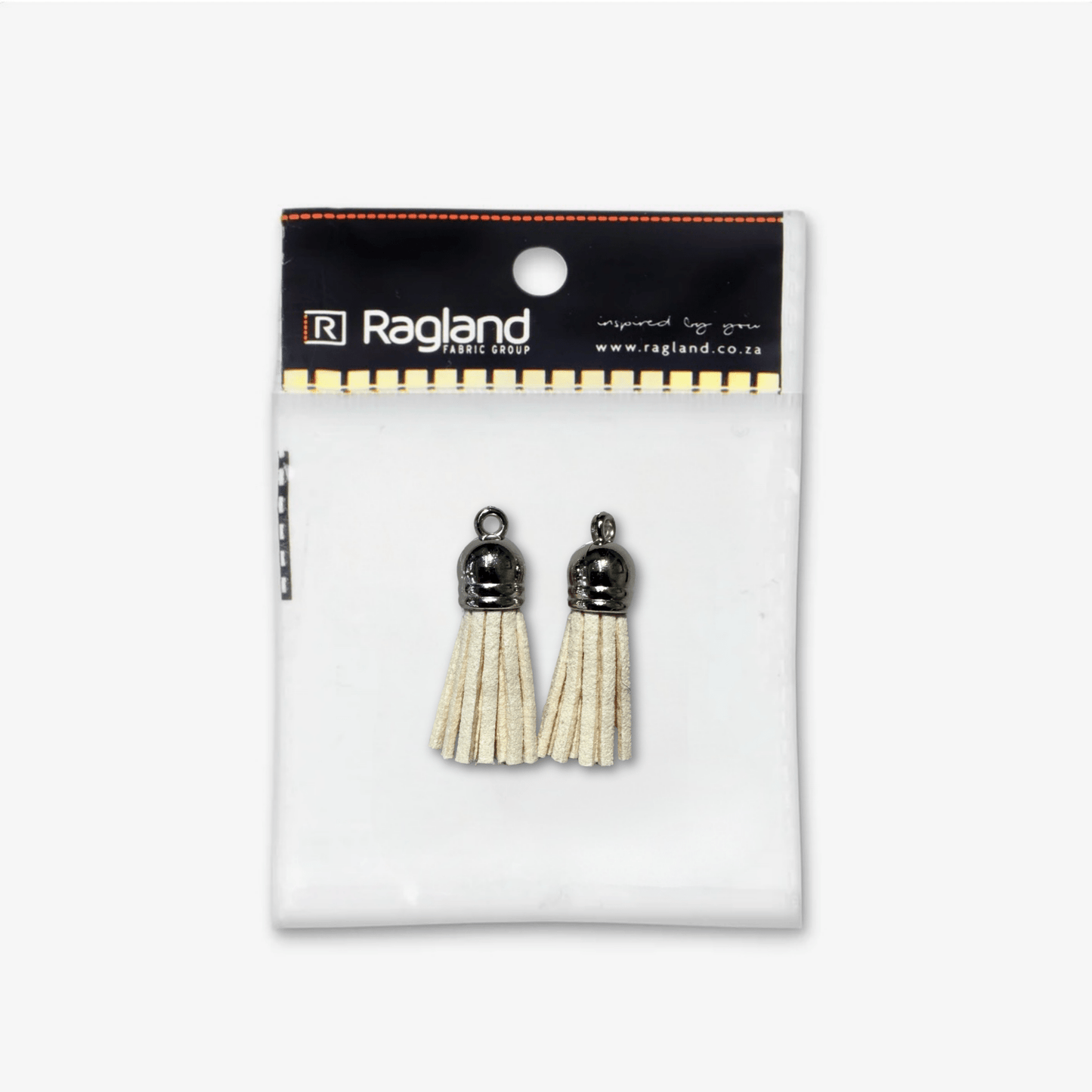 Tassel Suede Cream - Ragland Fabrics