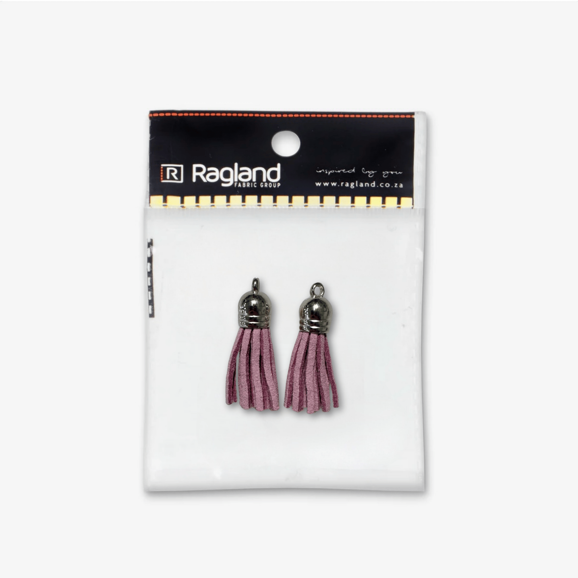 Tassel Suede Mauve - Ragland Fabrics