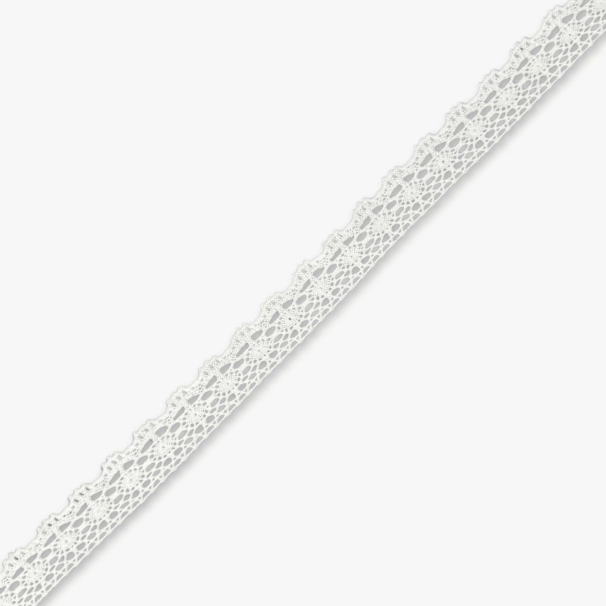 Lace Torchon White 30mm 24 - Ragland Fabrics