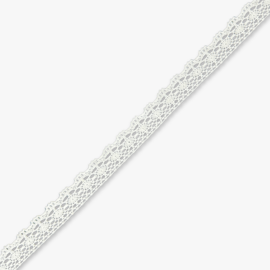 Lace Torchon White 30mm #24