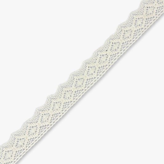 Lace Torchon Off-White 40mm #25