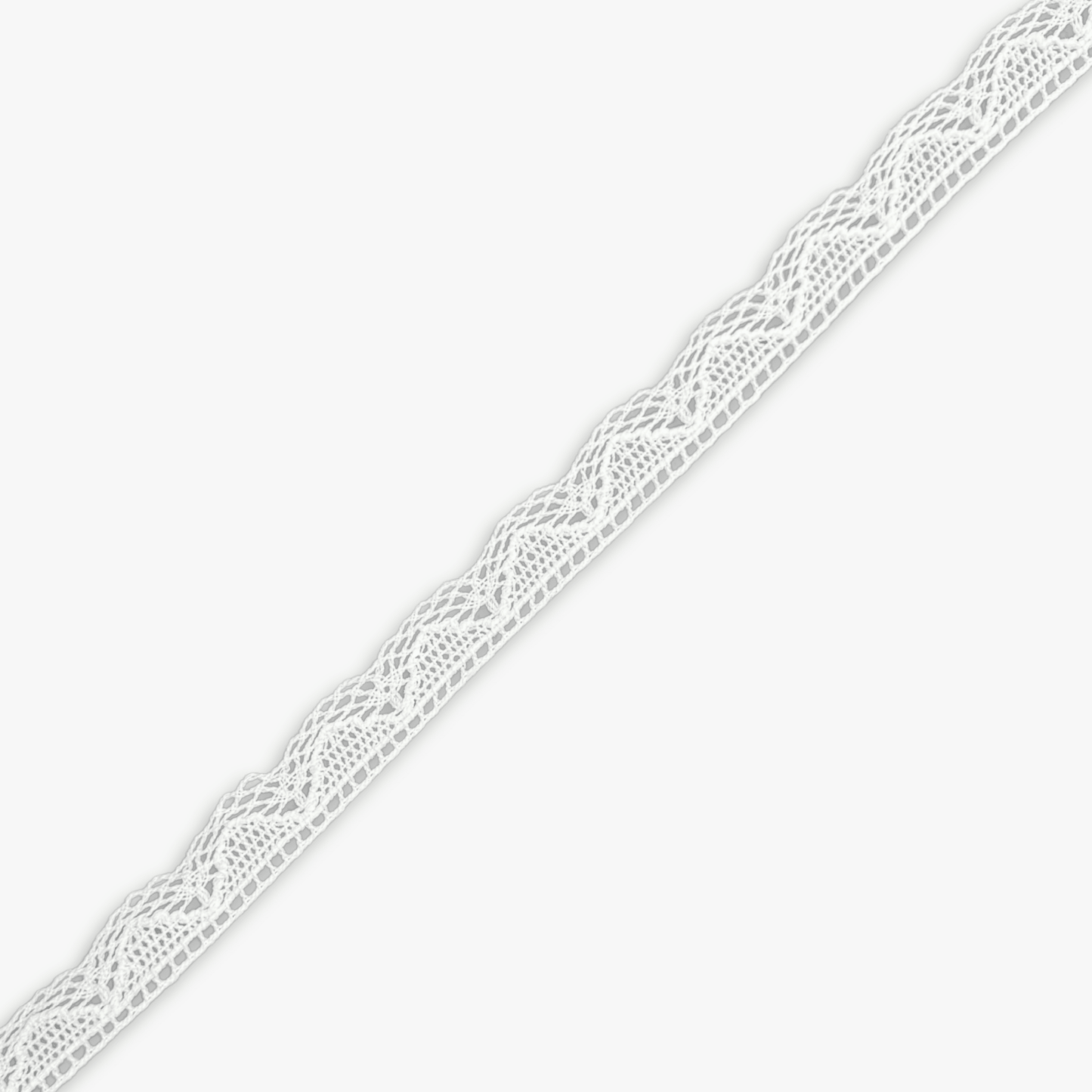 Lace Torchon White 25mm 20 - Ragland Fabrics