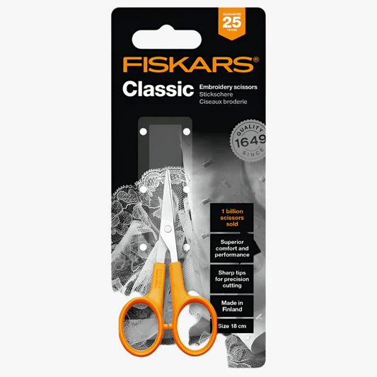Fiskars Classic Embroidery Scissors - Ragland Fabrics