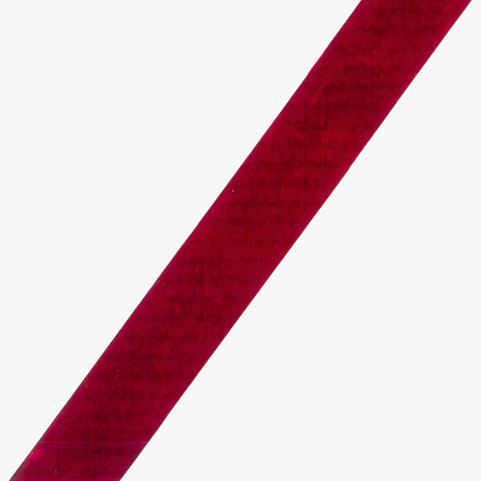 Velvet Ribbon 38mm Red
