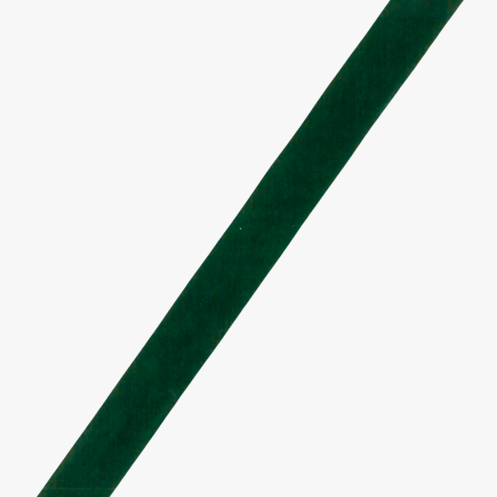 Velvet Ribbon 25mm Bottle Green