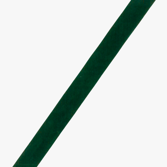 Velvet Ribbon 25mm Bottle Green