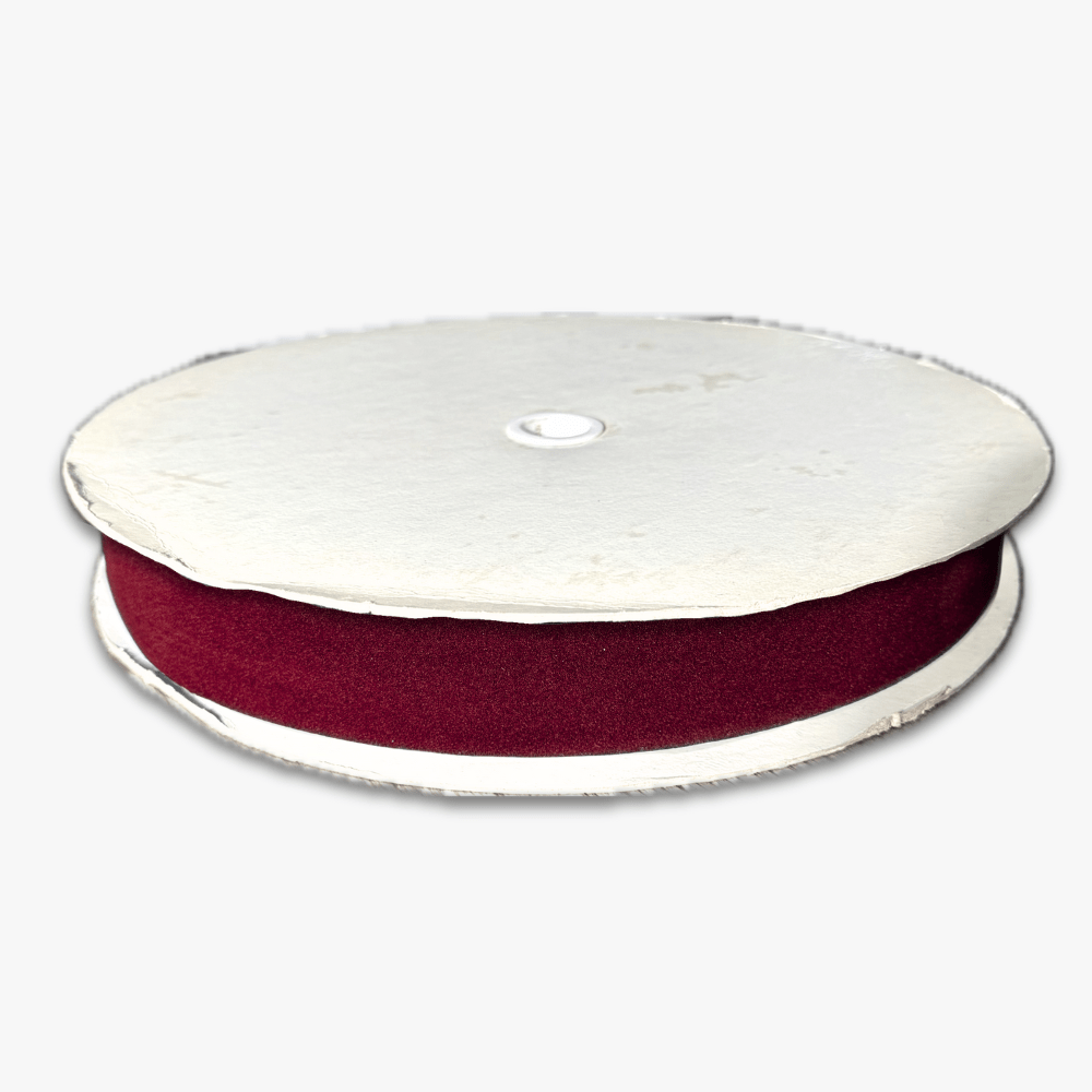 Velvet Ribbon 38mm Maroon - Ragland Fabrics