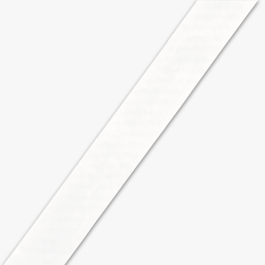 Velvet Ribbon 38mm White - Ragland Fabrics