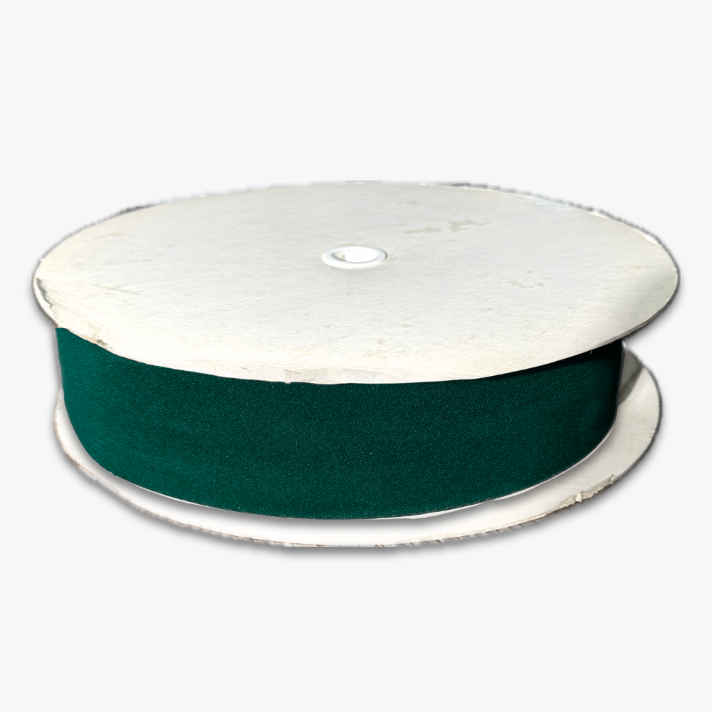 Velvet Ribbon 50mm Bottle Green