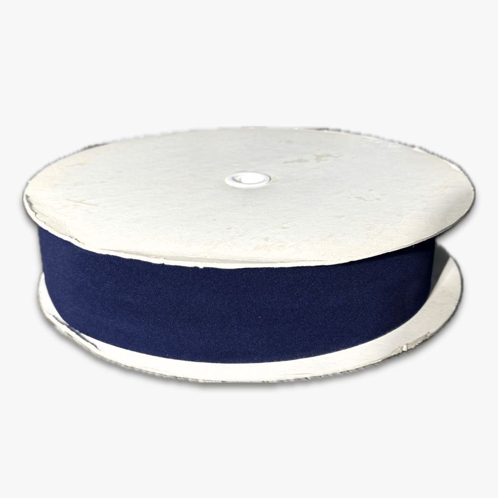 Velvet Ribbon 50mm Navy - Ragland Fabrics