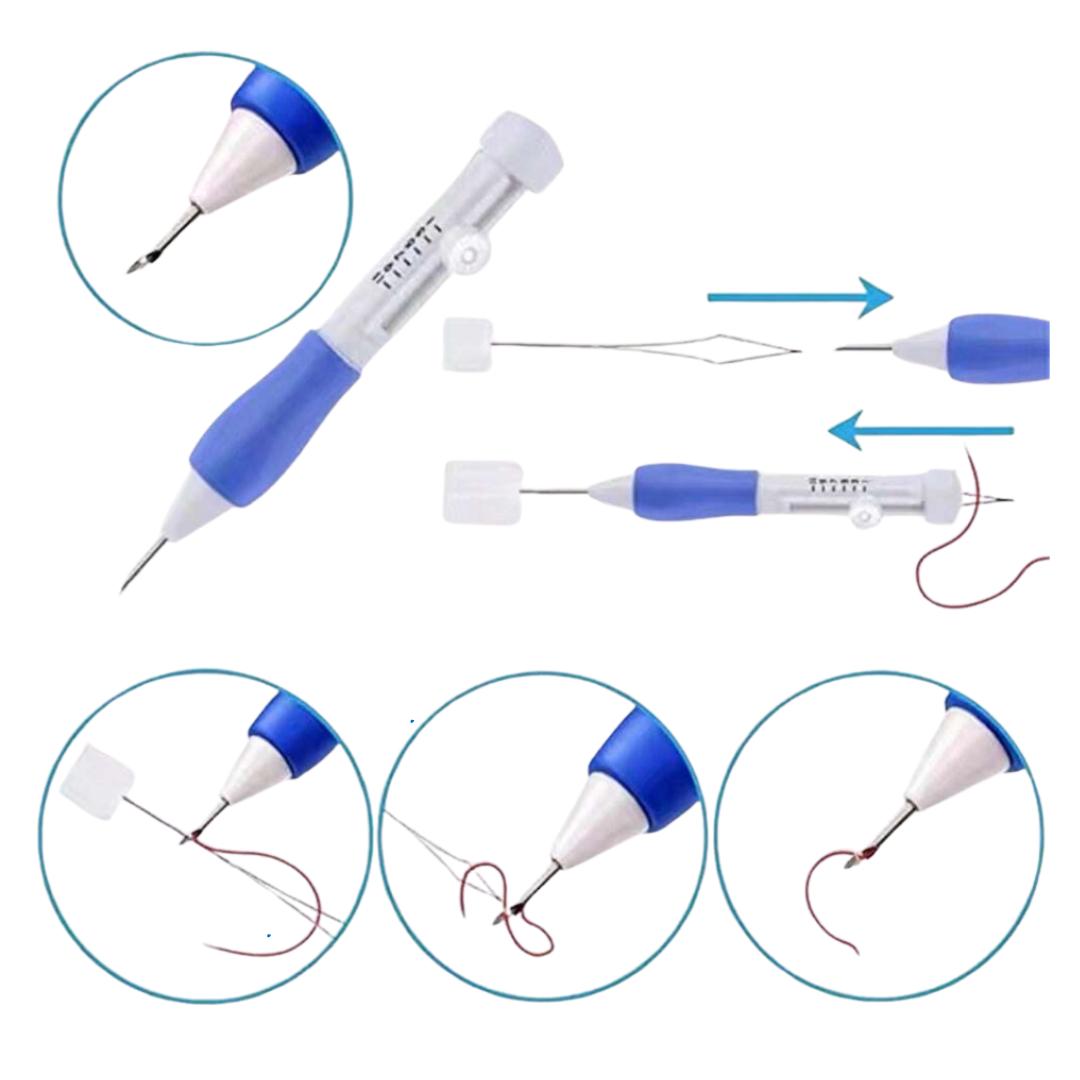 Punch Needle Set | Blue & White