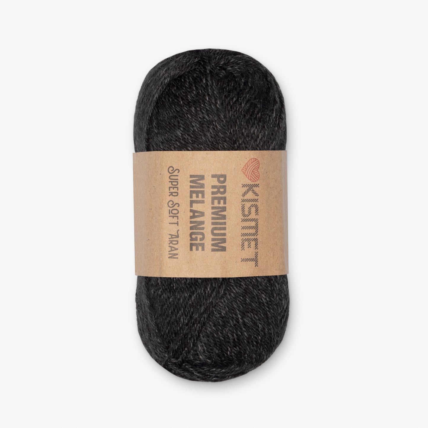 Premium Melange Aran Black #303