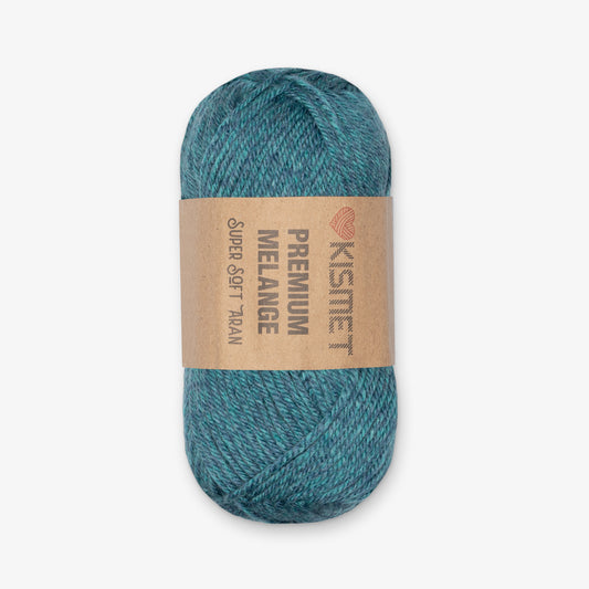 Premium Melange Aran Dusty Blue #307