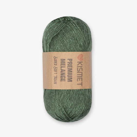 Premium Melange Aran Fern Green #302