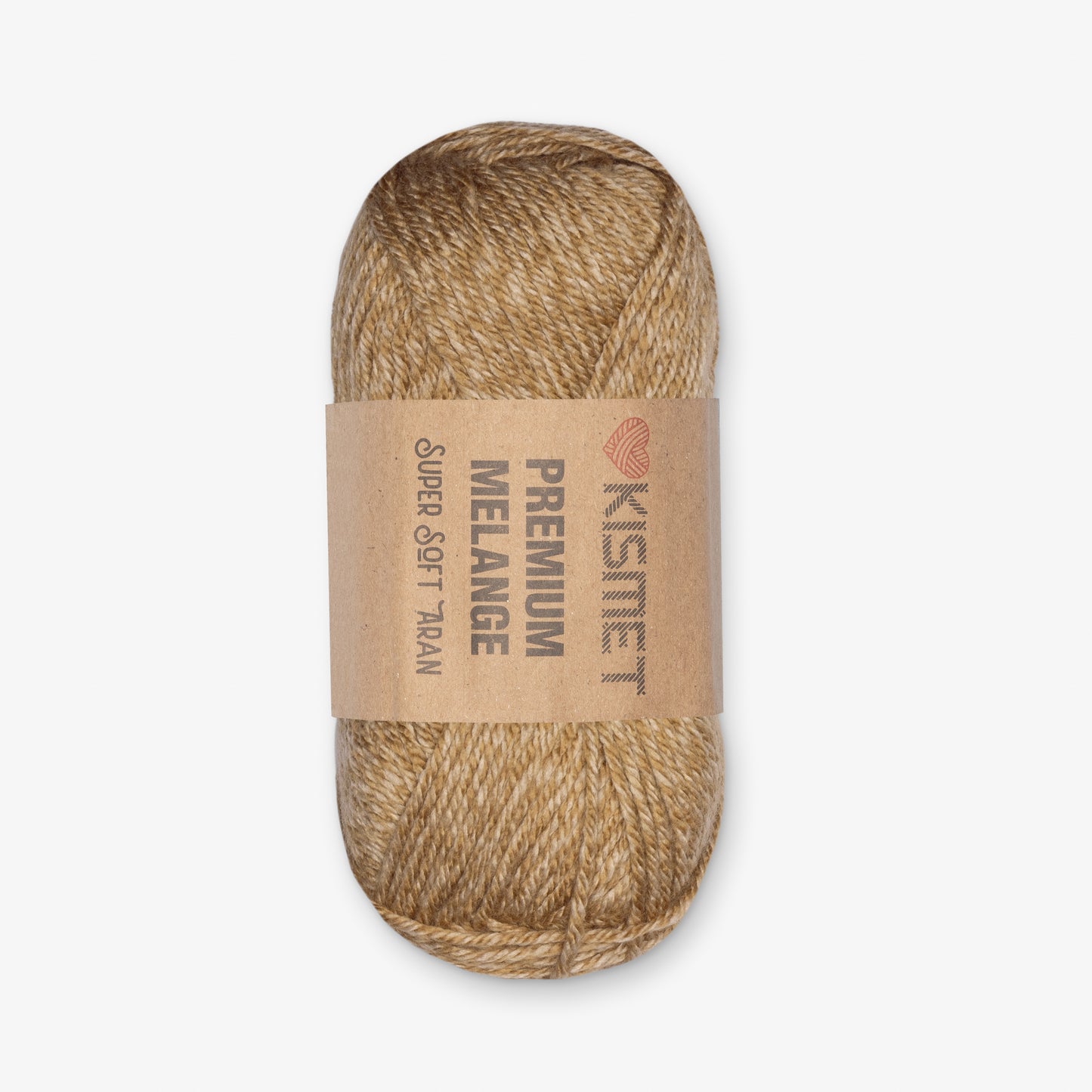 Premium Melange Aran Straw #315