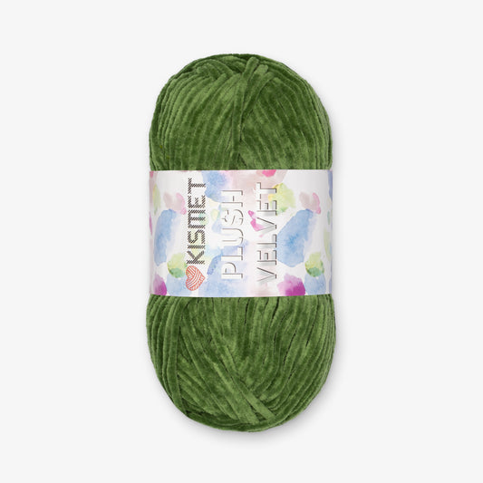 Plush Velvet Country Green Col.40