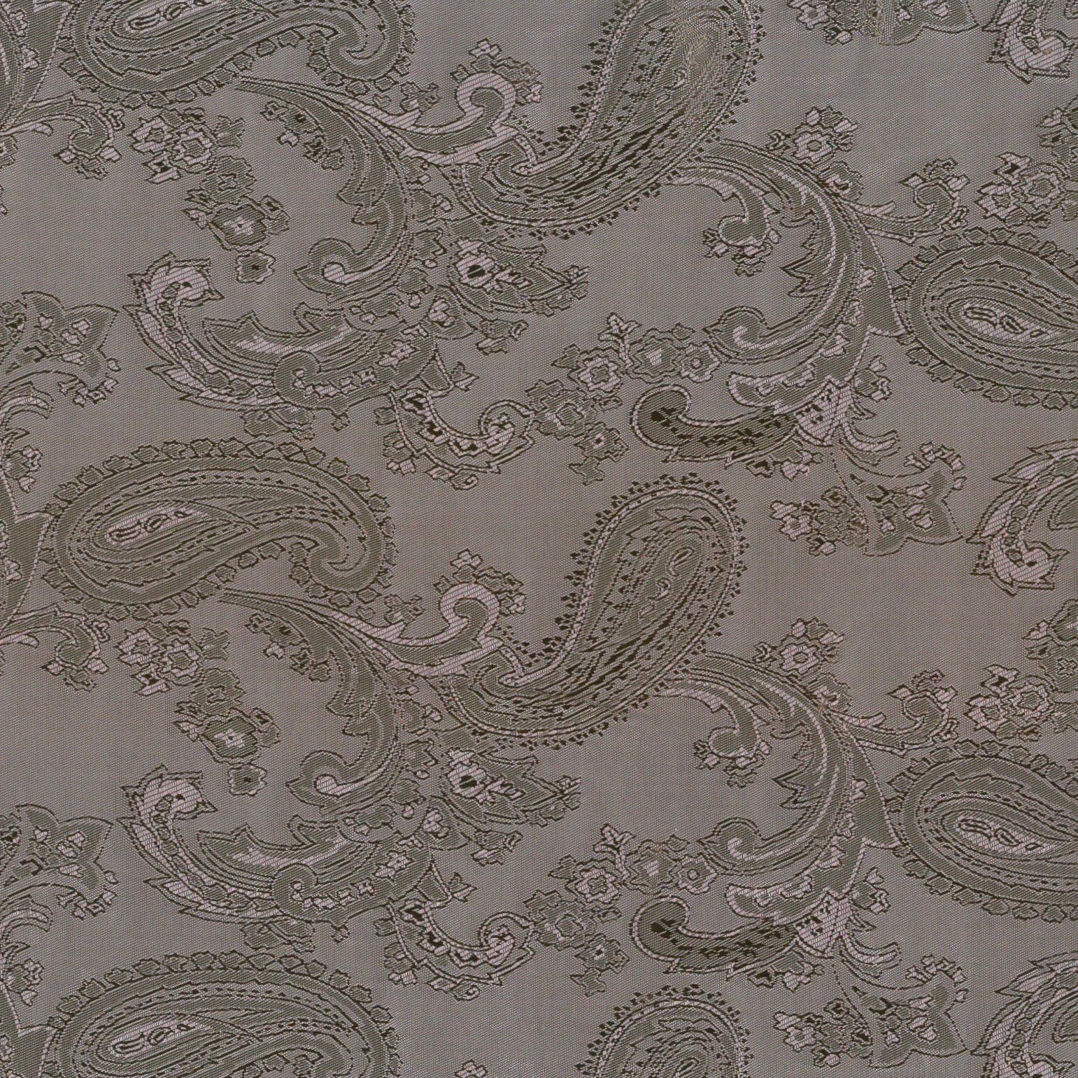 Acetate Paisley Lining | Taupe - Ragland Fabrics