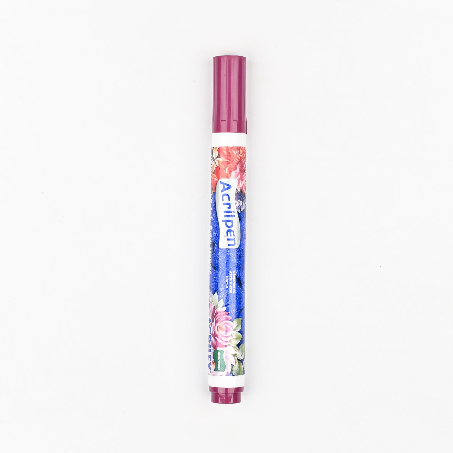 Acrilex Acrilpen Fabric Marker Wine - Ragland Fabrics