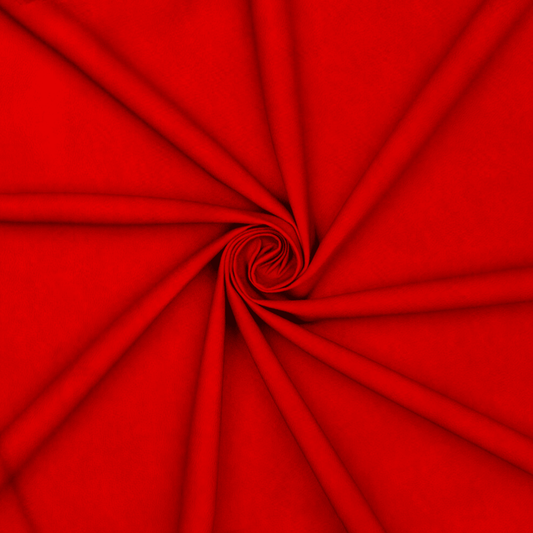 Acrylic Ribbing / Collars Cuffs Red - Ragland Fabrics