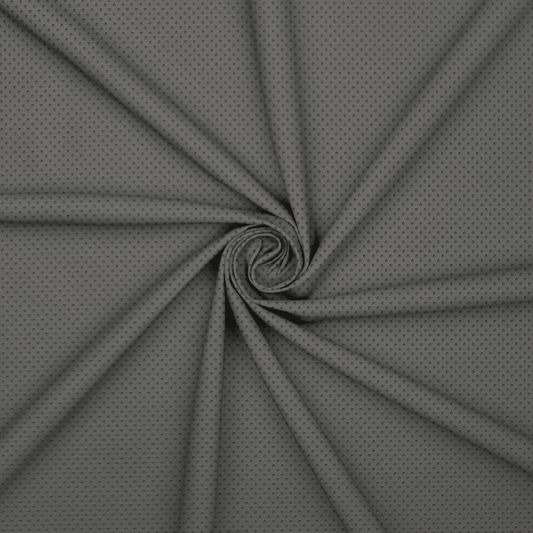 Anti Tear Vinyl Grey Perforated - Ragland Fabrics