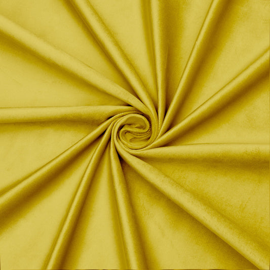 Bella Rosa Plain Velvet 140cm Honey - Ragland Fabrics