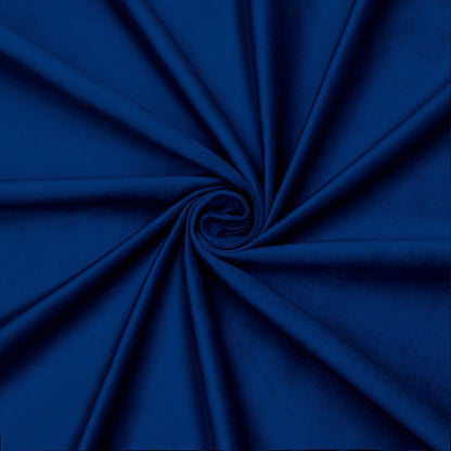 Bella Rosa Plain Velvet 140cm Lapis 39 - Ragland Fabrics