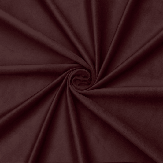 Bella Rosa Plain Velvet 140cm Madder - TBD - Ragland Fabrics