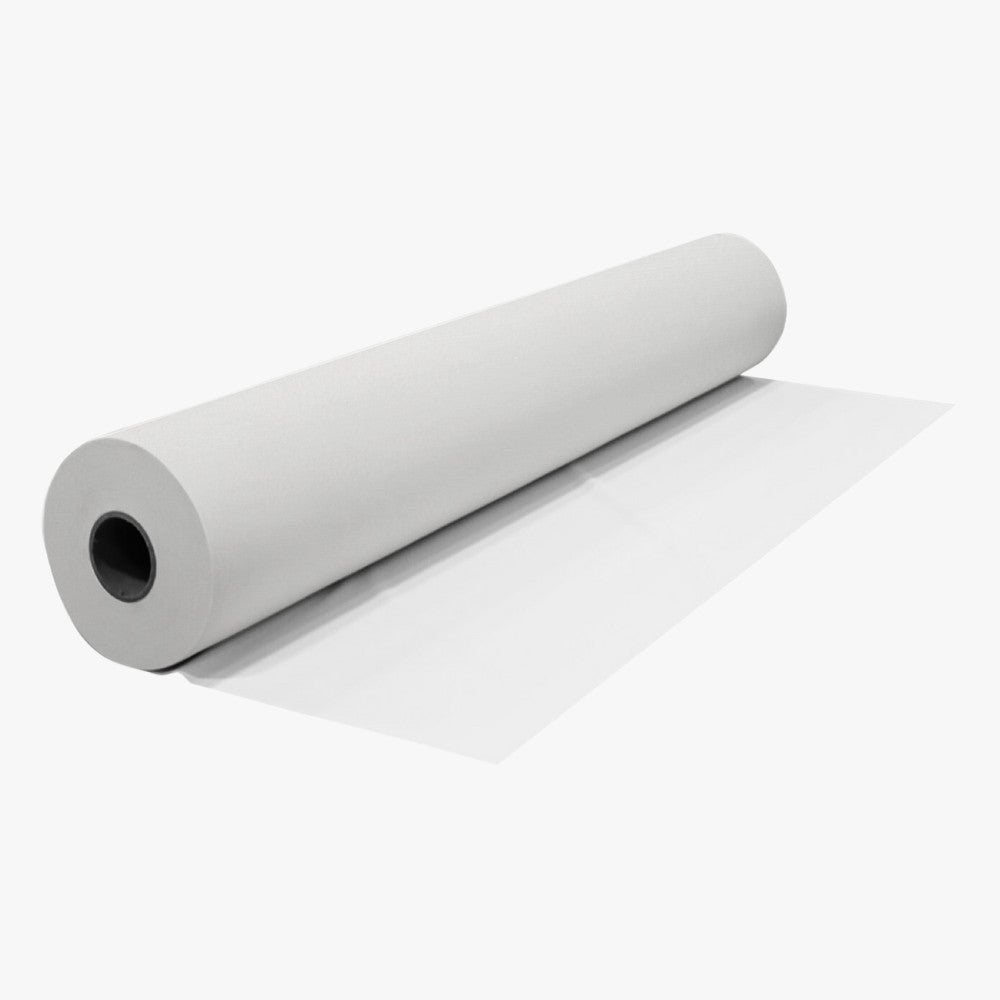 Bella Rosa Plain Velvet 140cm White 104 - Ragland Fabrics