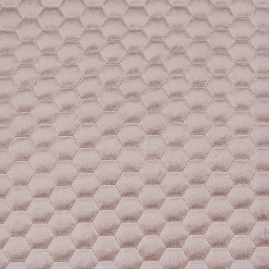 Bellahex Quilted Velvet 140cm Rose Cloud - Ragland Fabrics