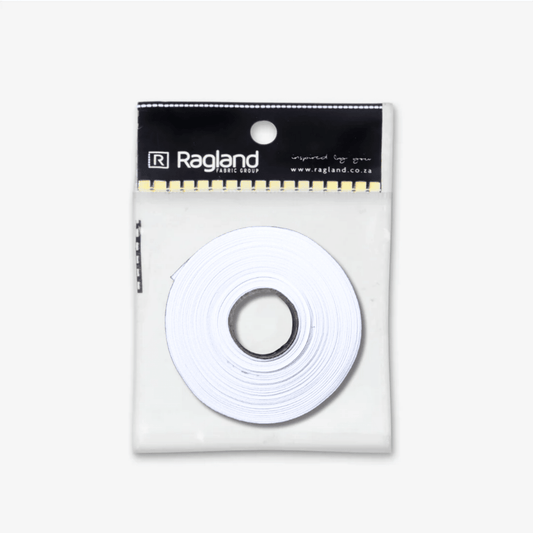 Bias Binding 14mm (22.9met) - Optical White - Ragland Fabrics