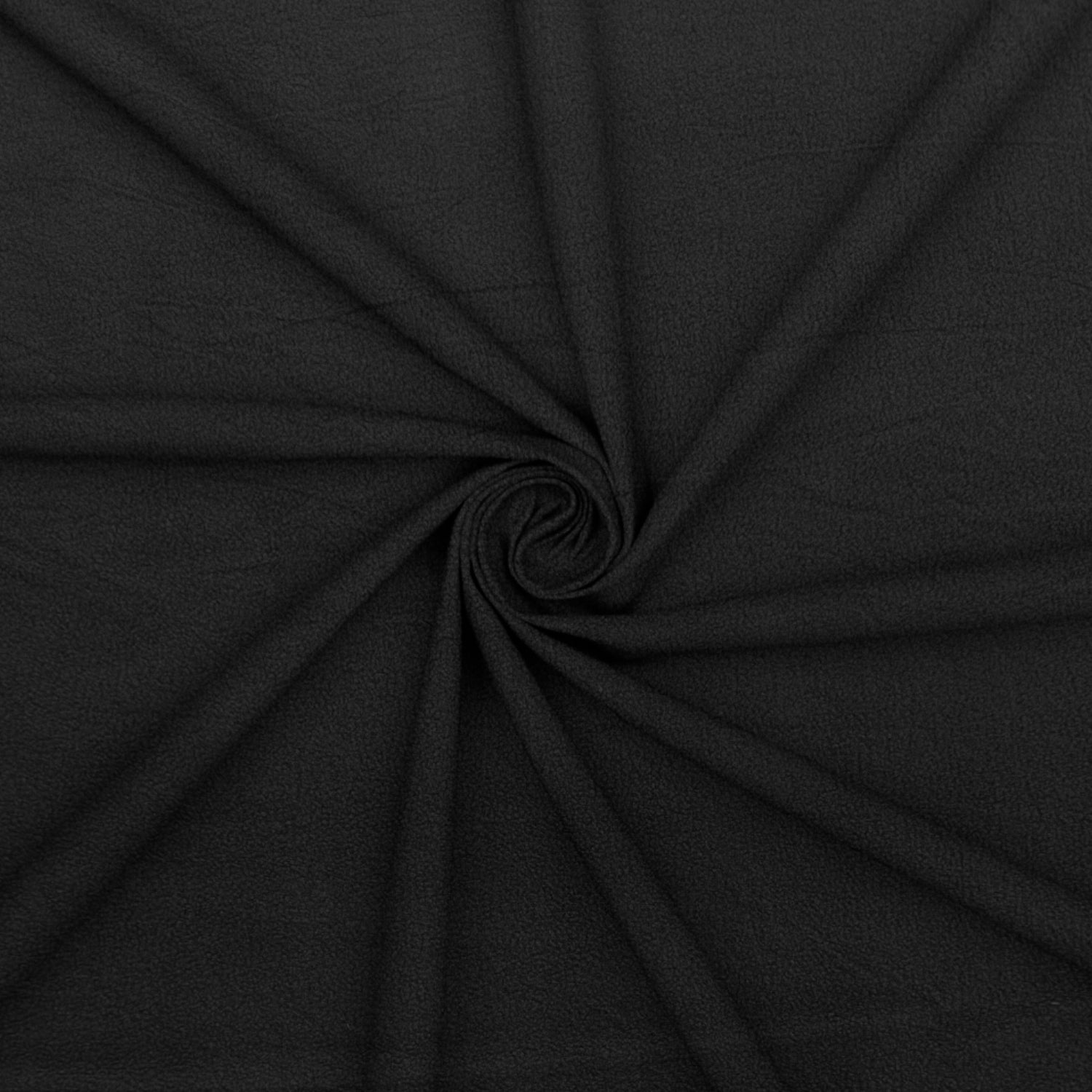 Bonded Fleece Black - Ragland Fabrics