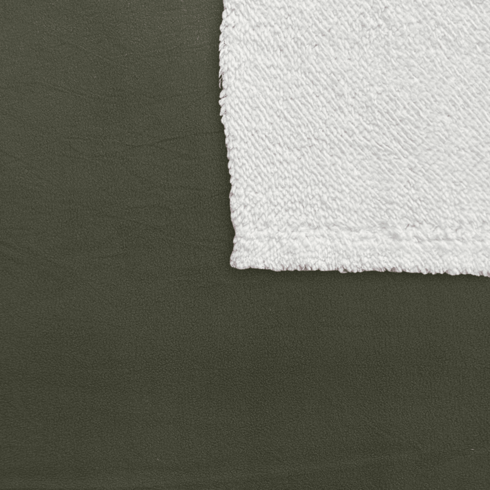 Bonded Fleece Bottle Green - Ragland Fabrics