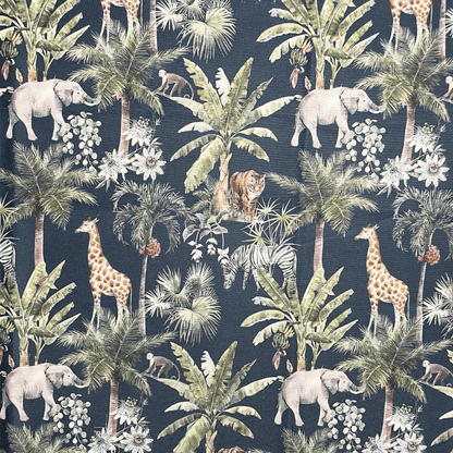 Box Weave Furnishing Night Jungle