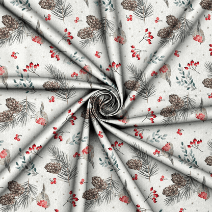 Box Weave Furnishing Robin White - Ragland Fabrics