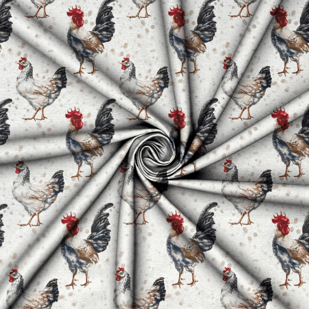 Box Weave Furnishing Rooster - Ragland Fabrics