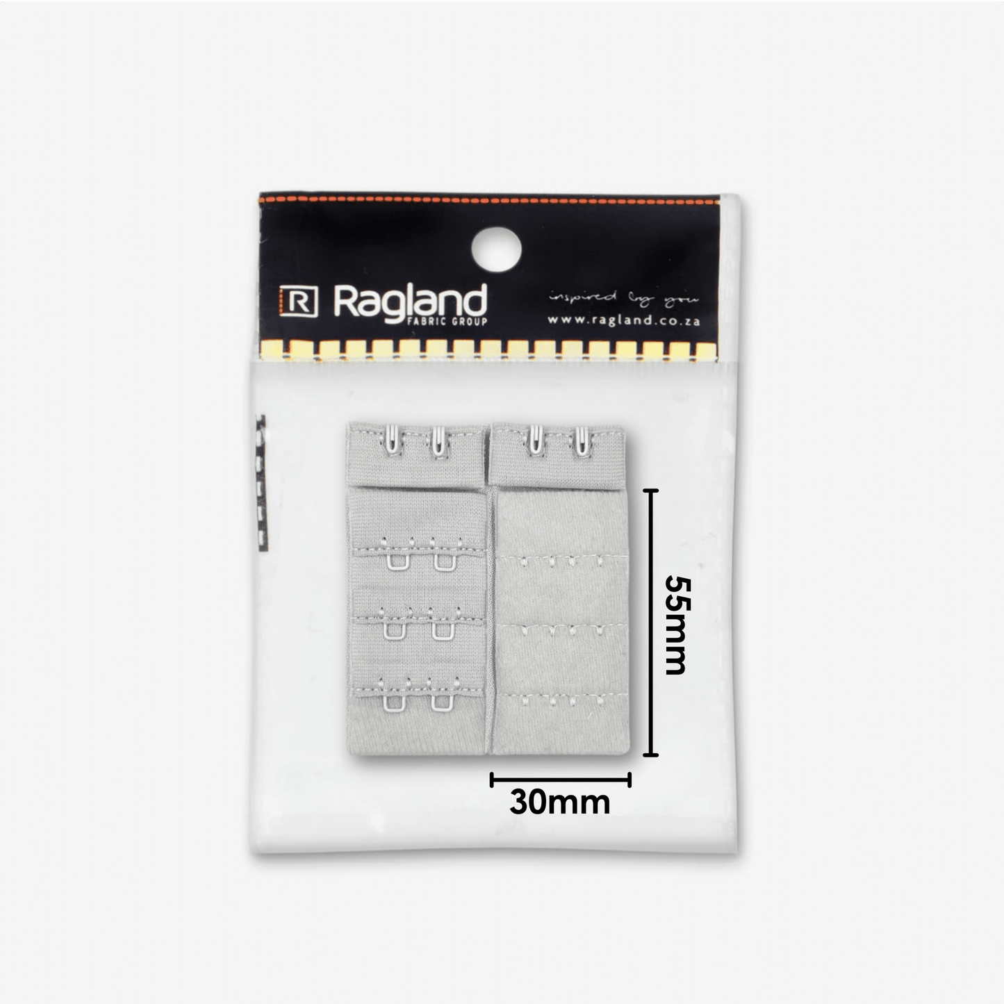 Bra Back Extender | Grey - Ragland Fabrics