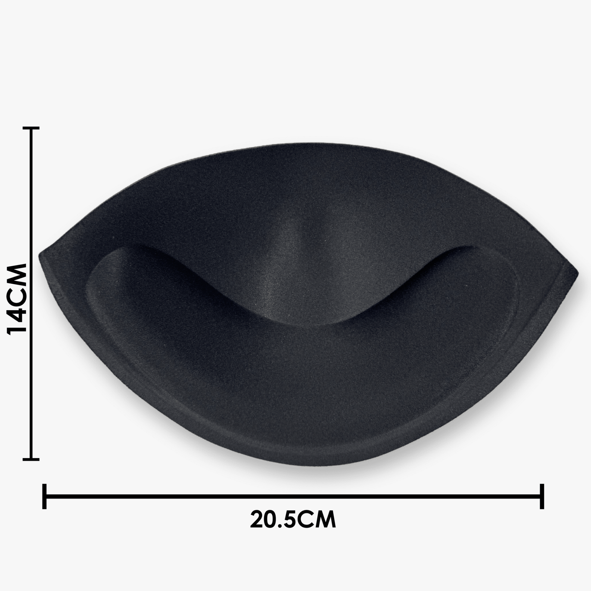 Bra Cups 4XL | Black - Ragland Fabrics