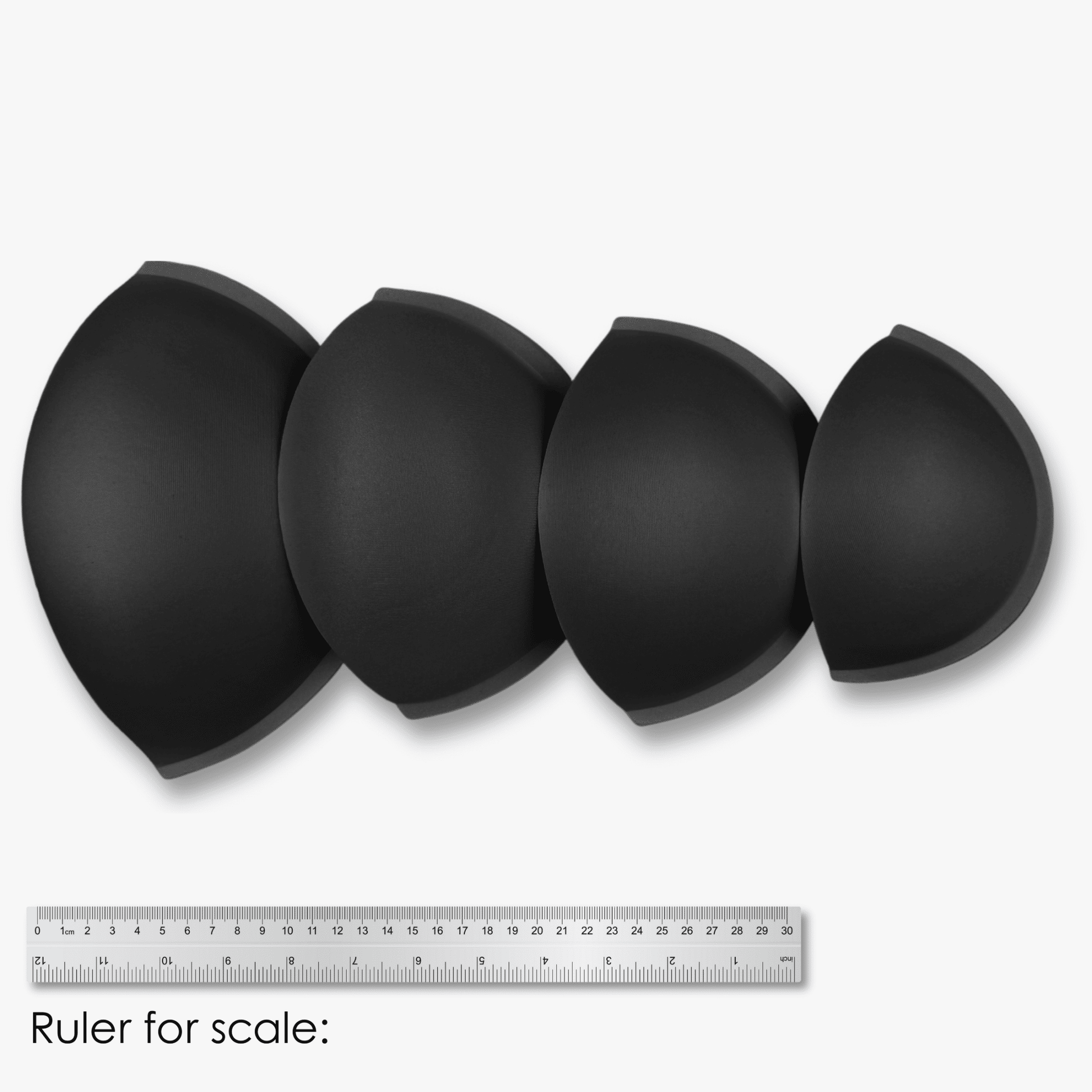 Bra Cups 4XL | Black - Ragland Fabrics