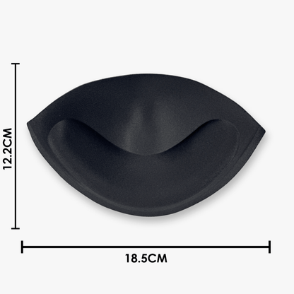 Bra Cups XXL | Black - Ragland Fabrics