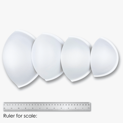 Bra Cups XXL | White - Ragland Fabrics