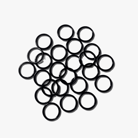 Bra Rings - 13mm | Black - Ragland Fabrics