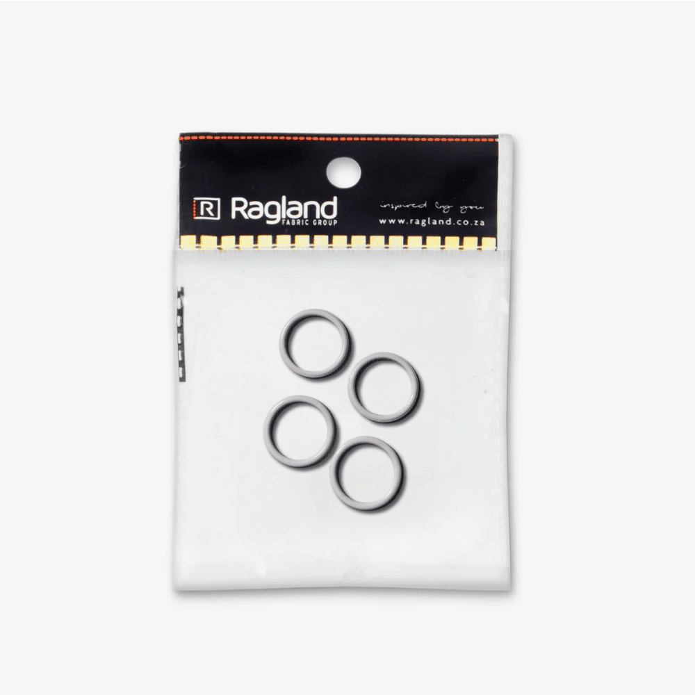 Bra Rings - 13mm | White - Ragland Fabrics
