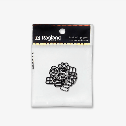 Bra Strap Adjuster - 10mm | Silver - Ragland Fabrics