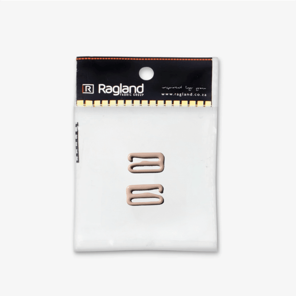 Bra Strap Buckles - 15mm | Cream - Ragland Fabrics