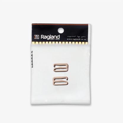 Bra Strap Buckles - 15mm | Cream - Ragland Fabrics