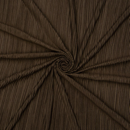 Brown Pleat Knit - Ragland Fabrics