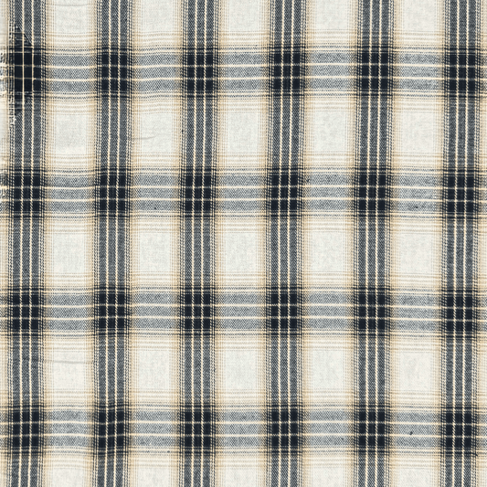 Brushed Checks Modern Beige 3 - Ragland Fabrics