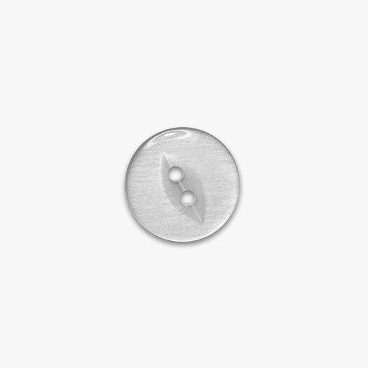 Buttons Fish Eye White - 16.50mm - Ragland Fabrics