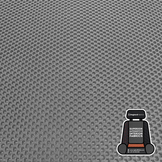 Car Seat Knitted Mesh Upholstery Lighter Grey - Ragland Fabrics